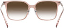 Square,Oversized Rose Burberry 2376 w/ Gradient Bifocal Reading Sunglasses View #4