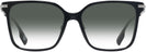 Square,Oversized Black Burberry 2376 w/ Gradient Progressive No-Line Reading Sunglasses View #2