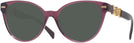 Cat Eye Transparent Violet Versace 3334 Progressive No-Line Reading Sunglasses View #1