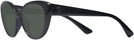 Cat Eye Black Versace 3349U Progressive No-Line Reading Sunglasses View #3
