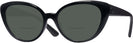 Cat Eye Black Versace 3349U Bifocal Reading Sunglasses View #1