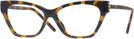 Cat Eye Dark Tortoise Tory Burch 4013U Progressive No-Lines View #1