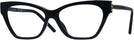 Cat Eye Black Tory Burch 4013U Progressive No-Lines View #1