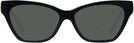 Cat Eye Black Tory Burch 4013U Bifocal Reading Sunglasses View #2