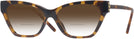 Cat Eye Dark Tortoise Tory Burch 4013U w/ Gradient Bifocal Reading Sunglasses View #1