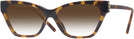 Cat Eye Dark Tortoise Tory Burch 4013U w/ Gradient Progressive No-Line Reading Sunglasses View #1
