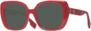 Square,Oversized Red Burberry 4371 Progressive No-Line Reading Sunglasses View #1