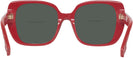 Square,Oversized Red Burberry 4371Bifocal Reading Sunglasses View #4
