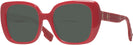 Square,Oversized Red Burberry 4371Bifocal Reading Sunglasses View #1