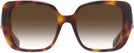 Square,Oversized Light Havana Burberry 4371 w/ Gradient Bifocal Reading Sunglasses View #2
