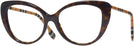 Cat Eye Dark Havana Burberry 4407 Single Vision Full Frame View #1