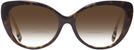 Cat Eye Dark Havana Burberry 4407 w/ Gradient Bifocal Reading Sunglasses View #2