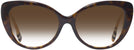 Cat Eye Dark Havana Burberry 4407 w/ Gradient Progressive No-Line Reading Sunglasses View #2