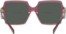 Square Transparent Violet Versace 4441 Bifocal Reading Sunglasses View #4