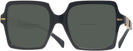 Square Black Versace 4441 Bifocal Reading Sunglasses View #1