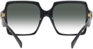 Square Black Versace 4441 w/ Gradient Progressive No-Line Reading Sunglasses View #4