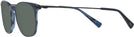 Square Striated Blue Tumi 512 Progressive No-Line Reading Sunglasses View #3