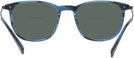 Square Striated Blue Tumi 512 Bifocal Reading Sunglasses View #4