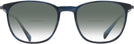 Square Striated Blue Tumi 512 w/ Gradient Bifocal Reading Sunglasses View #2