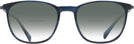 Square Striated Blue Tumi 512 w/ Gradient Bifocal Reading Sunglasses View #2