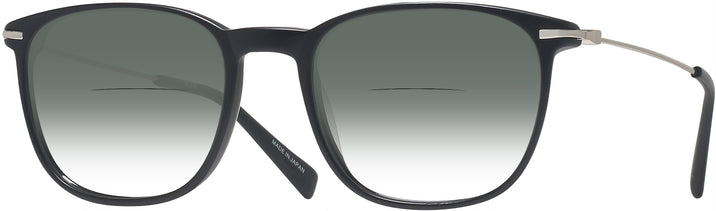 Square Black Tumi 512 w/ Gradient Bifocal Reading Sunglasses View #1