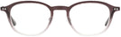 Oval Dark Brown Fade Tod&#39;s 5158 Computer Style Progressive View #2