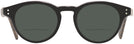 Round Black Tod&#39;s 5168 Bifocal Reading Sunglasses View #2