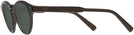 Round Black Tod&#39;s 5168 Bifocal Reading Sunglasses View #3