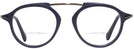 Round Matte Blue Tod&#39;s 5181 Bifocal View #2
