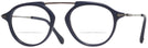 Round Matte Blue Tod&#39;s 5181 Bifocal View #1