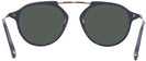 Round Matte Blue Tod&#39;s 5181 Progressive No Line Reading Sunglasses View #4