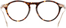 Round Tortoise Tod&#39;s 5188 Single Vision Full Frame View #4