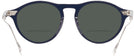 Round Blue Tod&#39;s 5188 Bifocal Reading Sunglasses View #4