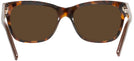 Square Tortoise Tod&#39;s 5194 Progressive No Line Reading Sunglasses View #4