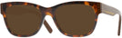 Square Tortoise Tod&#39;s 5194 Progressive No Line Reading Sunglasses View #1