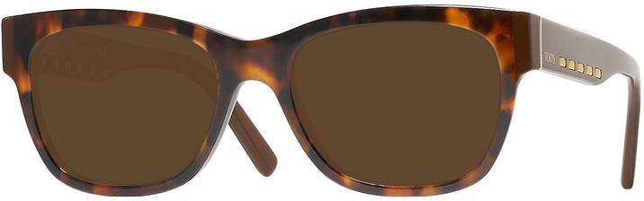 Square Tortoise Tod&#39;s 5194 Progressive No Line Reading Sunglasses View #1