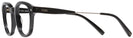 Round Black Tod&#39;s 5196 Progressive No-Lines View #3