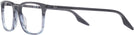 Rectangle Striped Gray And Blue Ray-Ban 5421 Progressive No-Lines View #3