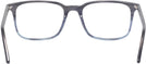 Rectangle Striped Gray And Blue Ray-Ban 5421 Computer Style Progressive View #4
