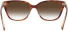 Square Dark Tortoise/canary Coach 6226U w/ Gradient Progressive No-Line Reading Sunglasses View #4