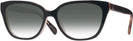 Square Black/transparent Blush Coach 6226U w/ Gradient Progressive No-Line Reading Sunglasses View #1