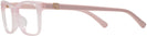 Rectangle Opal Pink Ralph Lauren 6233U Single Vision Full Frame View #3