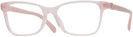 Rectangle Opal Pink Ralph Lauren 6233U Single Vision Full Frame View #1