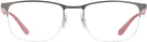 Rectangle Gunmetal Ray-Ban 6513 Progressive No-Lines View #2