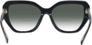Cat Eye Black Tory Burch 7194U w/ Gradient Bifocal Reading Sunglasses View #4