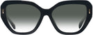 Cat Eye Black Tory Burch 7194U w/ Gradient Progressive No-Line Reading Sunglasses View #2