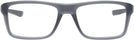 Rectangle Satin Grey Smoke Oakley OX8178 Computer Style Progressive View #2