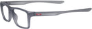 Rectangle Satin Grey Smoke Oakley OX8178 Computer Style Progressive View #3