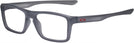 Rectangle Satin Grey Smoke Oakley OX8178 Computer Style Progressive View #1