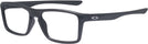 Rectangle Satin Black Oakley OX8178L Single Vision Full Frame View #1